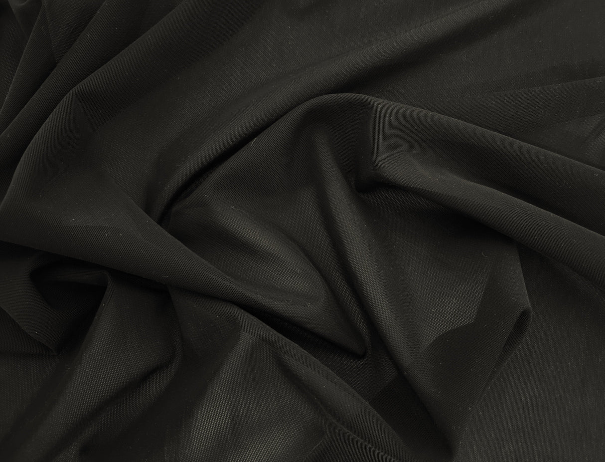 Power Mesh Black Nylon Spandex