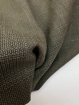 Wool Tweed Checked Gray-Brown