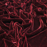 Silk Rayon Velvet Fabric - 80 Percent Rayon 20 Percent Silk, Velvet, 45" Width, 180 GSM (1 Yard)
