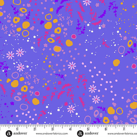 Cotton Print Sun Print 2026 Equanimity Tanzanite Fabric