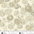 Cotton Wideback Fabric Cream Dove Chrysanthemum 108"