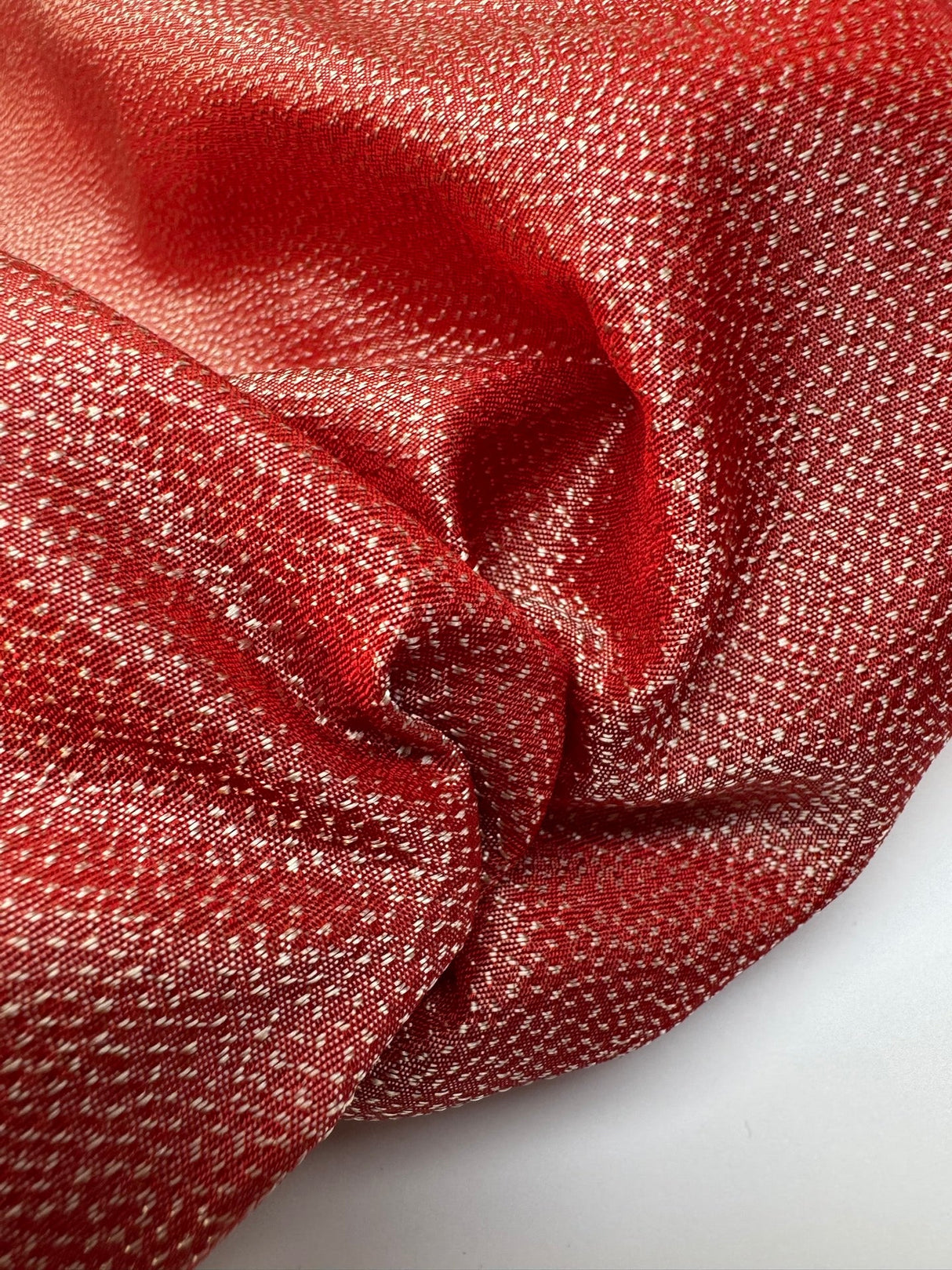 Red Golden Blend Fabric