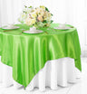 Seamless Square Satin Table Overlay Premium Polyester