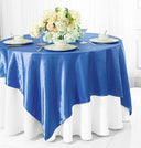 Premium Satin Rectangular Tablecloth – Glossy Event Linen