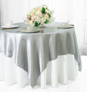Durable Satin Rectangular Tablecloth – Wedding & Banquet