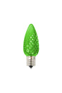C9 Wonderful LED SMD Bulb (25 bulbs/bag) - Faceted, Green