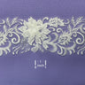 Beaded 3D Floral Lace Trimming 4" Wide