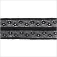 1.5" Black Lace