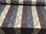 Hailey Tabernacle Embossed Brocade Fabric - Forest Green Beige With Black Undertone, 54" Width (1 Yard)