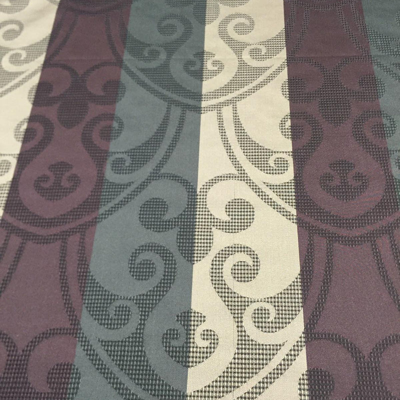 Hailey Tabernacle Embossed Brocade Fabric - Forest Green Beige With Black Undertone, 54" Width (1 Yard)