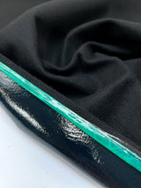 Italian Wool Woven Green-Black