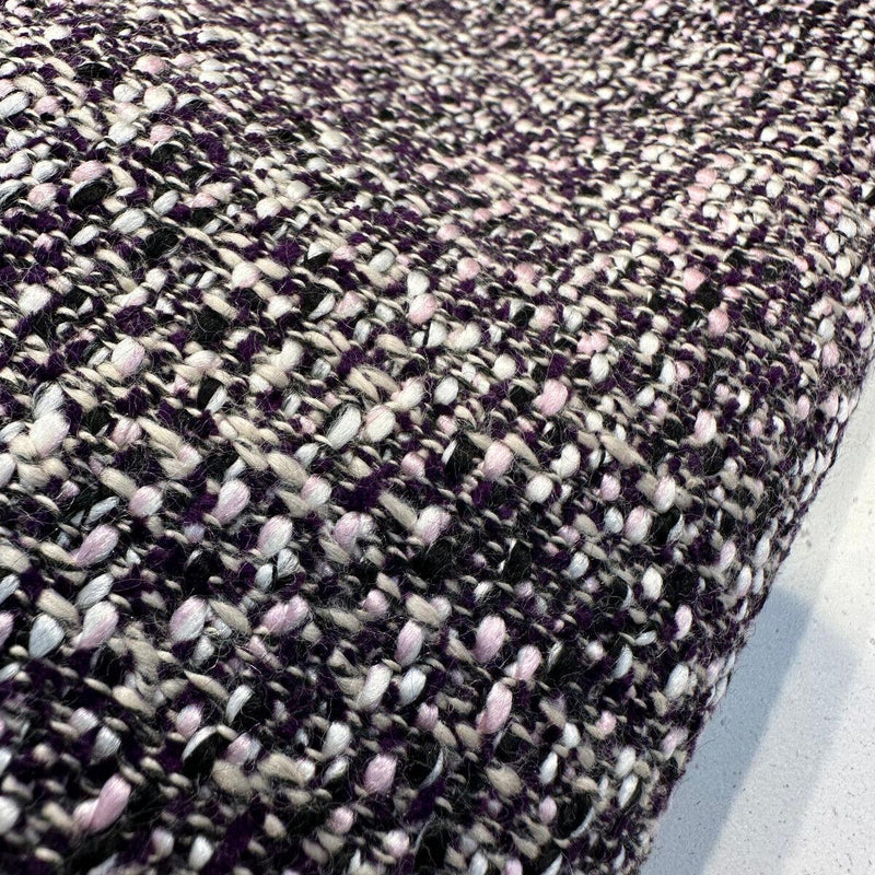 Valley Forge Chenille Fabric - Purple Tweed Gian Texture, 1 Yard