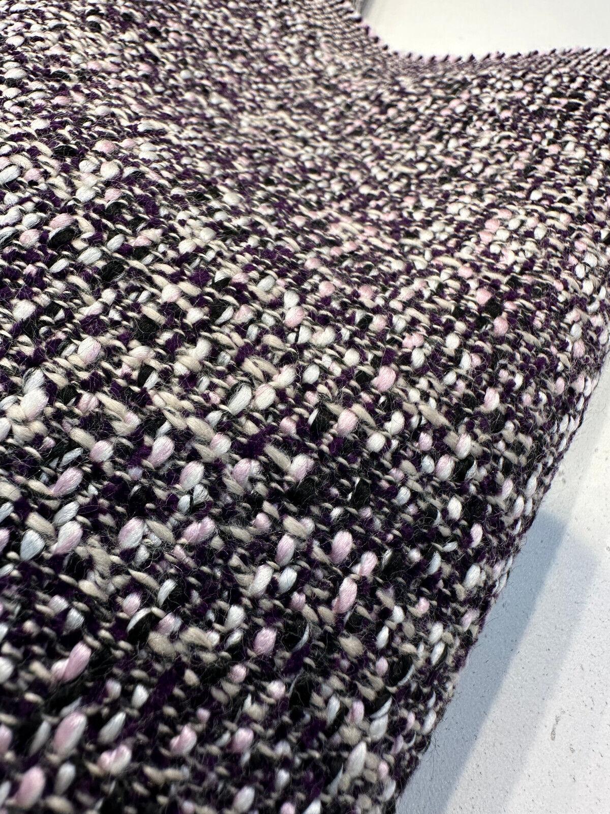 Valley Forge Chenille Fabric - Purple Tweed Gian Texture, 1 Yard