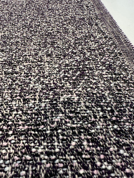 Valley Forge Chenille Fabric - Purple Tweed Gian Texture, 1 Yard