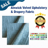 Alnwick Velvet Upholstery & Drapery Fabric