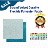 1 Yard Strand Velvet Durable & Flexible Polyester Fabric