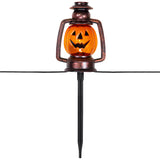 Northlight 16.5-in Freestanding Lighted Jack-o-lantern Craft Pumpkin 3-Pack Halloween Decoration