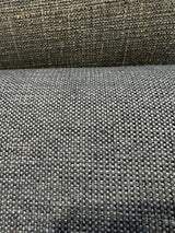 PK Upholstery Cust Stormy Blue Nanoclean Finish Chenille Fabric - Stormy Blue, 56" Width (1 Yard)