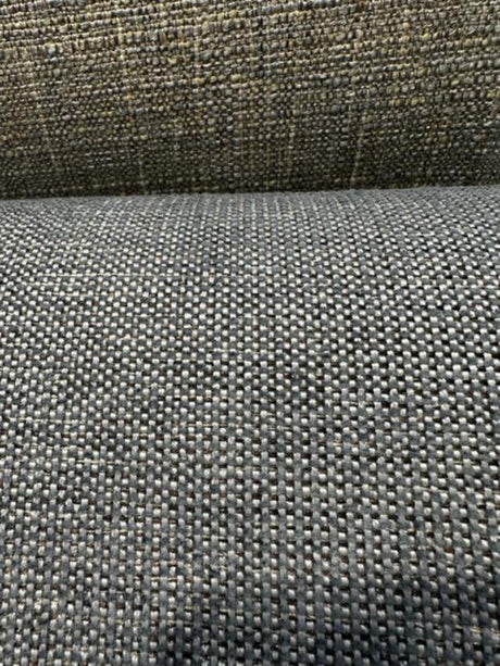 PK Upholstery Cust Stormy Blue Nanoclean Finish Chenille Fabric - Stormy Blue, 56" Width (1 Yard)