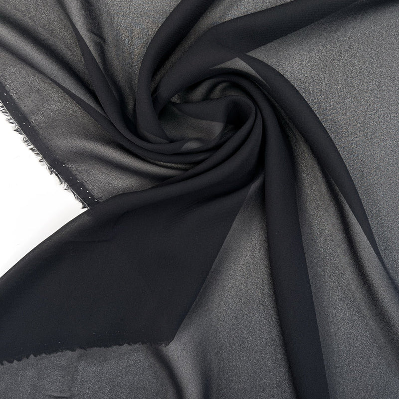 Viscose Crepe Fabric Black