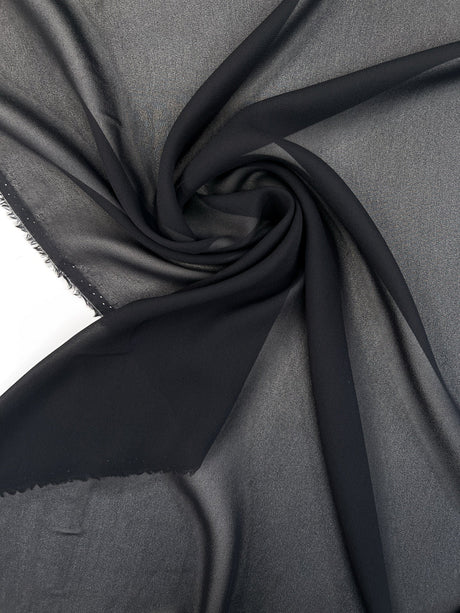 Viscose Crepe Fabric Black