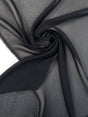 Viscose Crepe Fabric Black