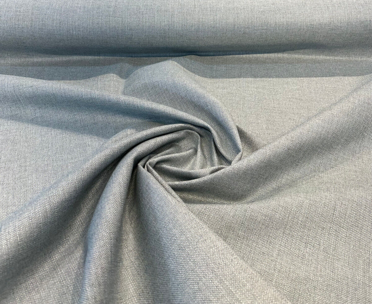 Sunbrella Verona Teal Mist Solution Dyed Acrylic Fabric - Solid Teal, 56" Width (1 Yard)
