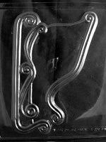 Large Santa Sleigh Chocolate Mold