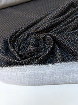 Polyamide Elastane Knit Geometric Brown Beige