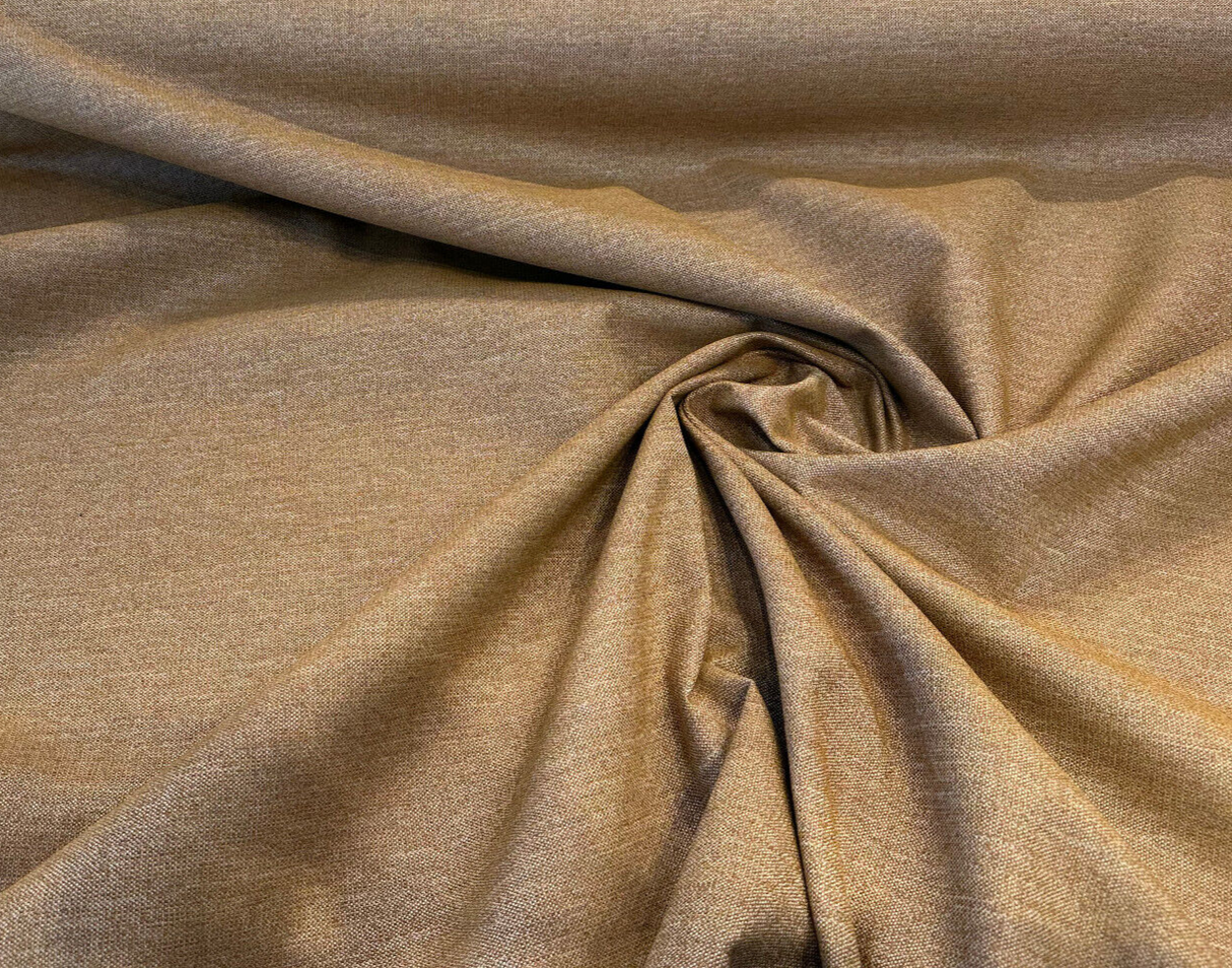 Sunbrella Outdoor Rally Amber Rust Solution Dyed Acrylic Fabric - Amber Rust, Textured Basketweave, 54" Width (1 Yard)