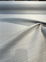 Sunbrella Dupione Silver Acrylic Fabric - Silver, Railroaded, Solid & Variegated, 54" Width (1 Yard)
