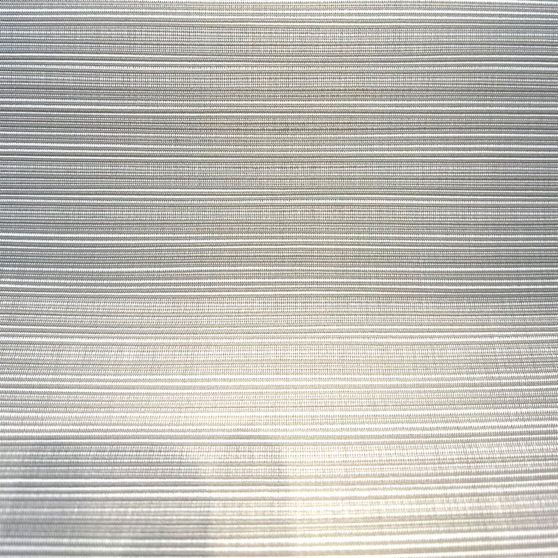 Sunbrella Dupione Silver Acrylic Fabric - Silver, Railroaded, Solid & Variegated, 54" Width (1 Yard)