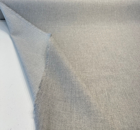 Sunbrella Piazza Pebble Gray Acrylic Fabric - Outdoor Upholstery, Pebble Gray, 54" Width (1 Yard)