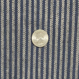 Pure Linen Yarn-Dyed Stripe Indigo