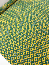 Silk Crepe Multicolour Printed Fabric