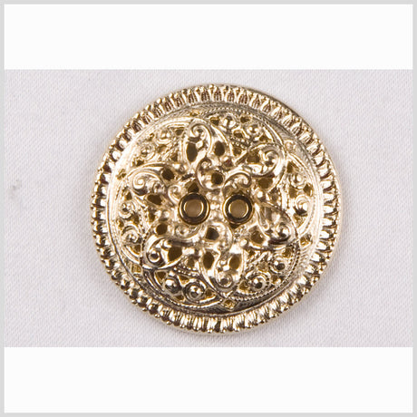 Ice Gold Metal Button - 22L/14mm