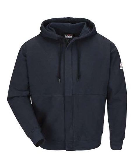 Bulwark Men's Flame-Resistant Zip-Front Hooded Sweatshirt