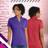 Sport-Tek® Women's Heather Contender Polo Lightweight Moisture Wicking