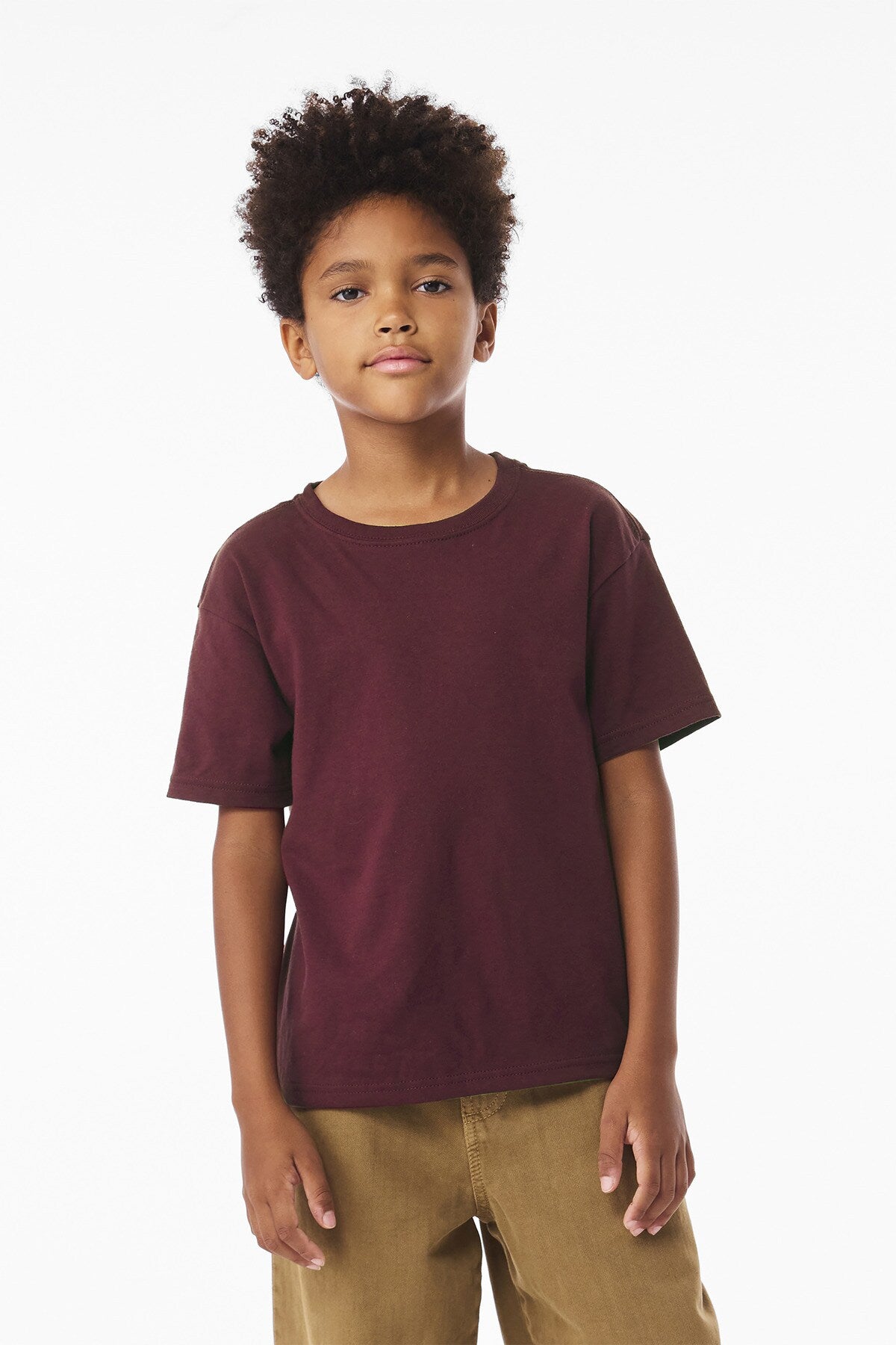 BELLA+CANVAS® Youth Heavyweight Short Sleeve Crewneck Tee