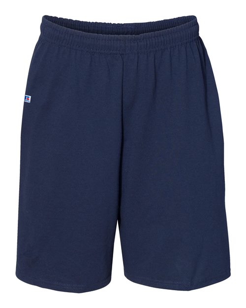 Russell Athletic Men's Cotton Classic Jersey Shorts with Pockets for Everyday Casual Wear product image