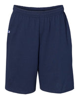 Russell Athletic Men's Cotton Classic Jersey Shorts with Pockets