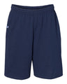 Russell Athletic Men's Cotton Classic Jersey Shorts with Pockets