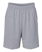 Russell Athletic Men's Cotton Classic Jersey Shorts with Pockets