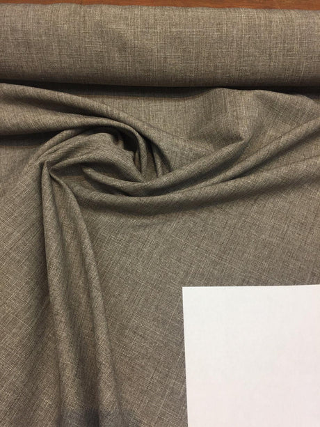 Milo Toast Sonora Denim Look Polyester Fabric - Drapery Upholstery Multipurpose, 54" Width (1 Yard)