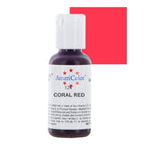 Coral Red Soft Gel Paste Food Color - AmeriColor 143