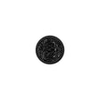 Black Glass Button - 18L/11.5mm