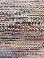 Miu Miu Fresco Chenille Tweed Upholstery Fabric - Burgundy With Hints Of Red Orange Brown On Beige Background, 56" Width (1 Yard)