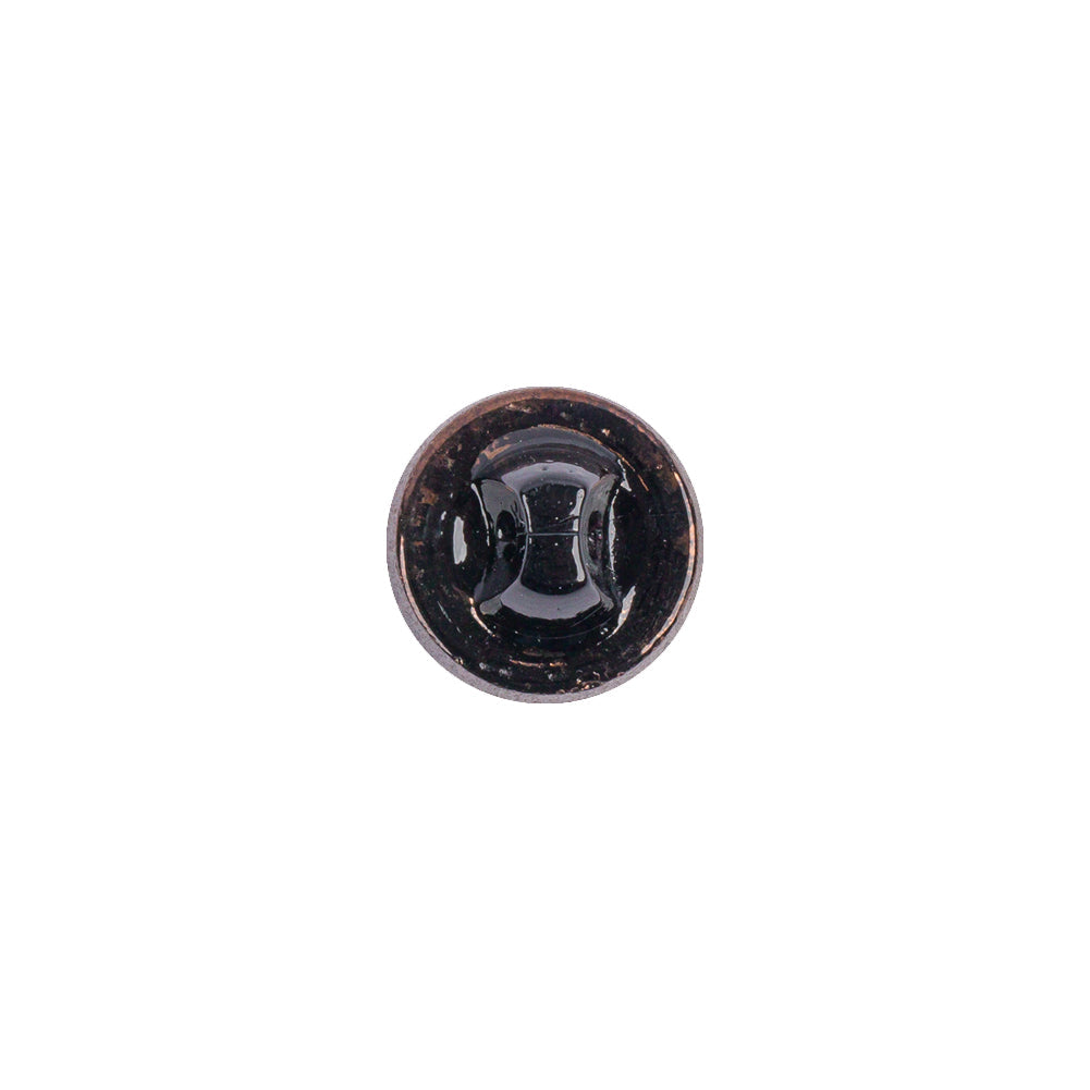 Copper Glass Button - 18L/11.5mm