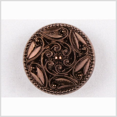 Copper Glass Button - 22L/14mm