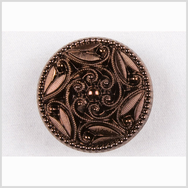 Copper Glass Button - 22L/14mm